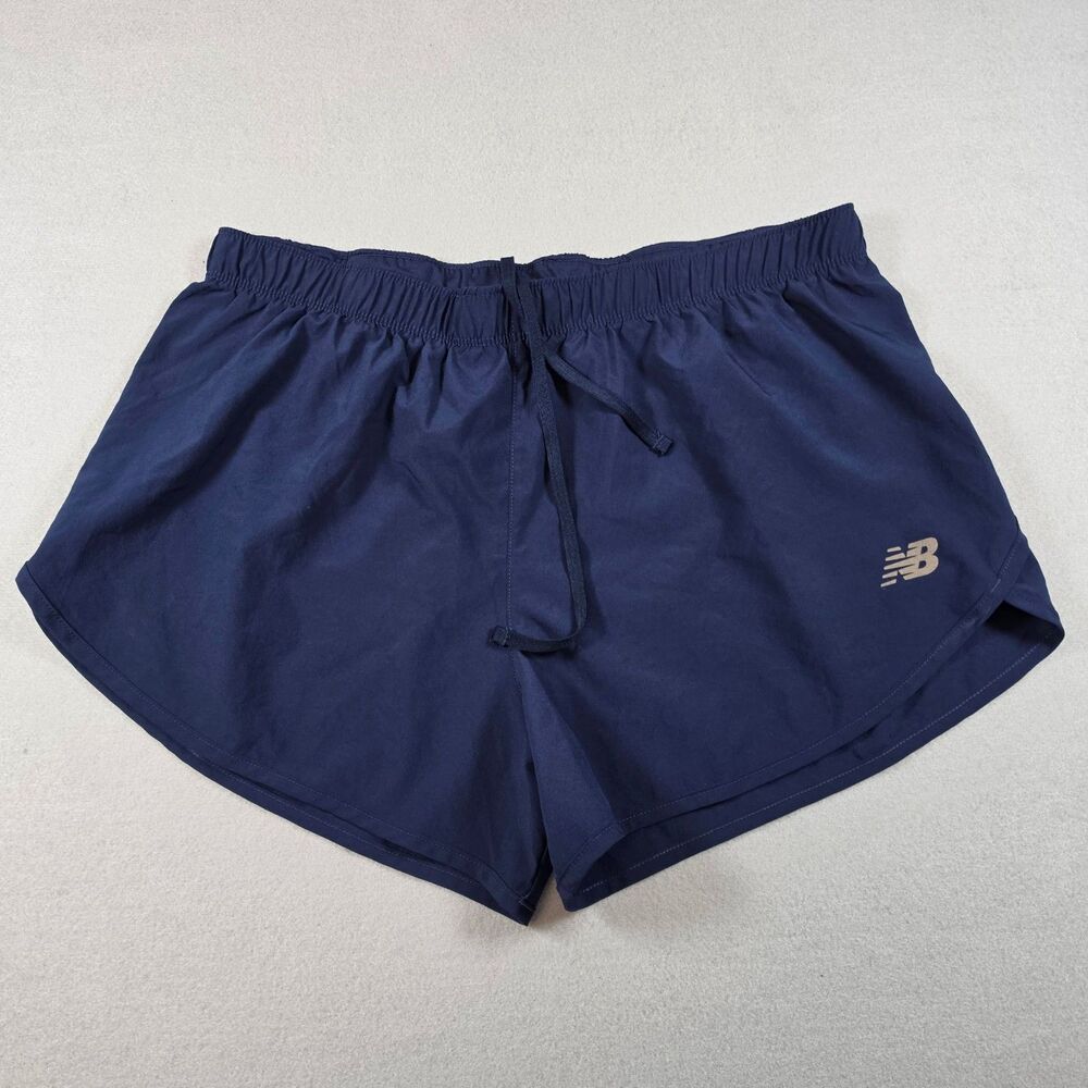 New Balance Shorts Size L – Navy Blue Athletic Running Shorts
